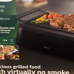 Philips Smokeless Infrared Grill - Black